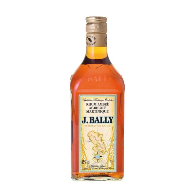 Rhum J.Bally Ambré Agricole Cl 70