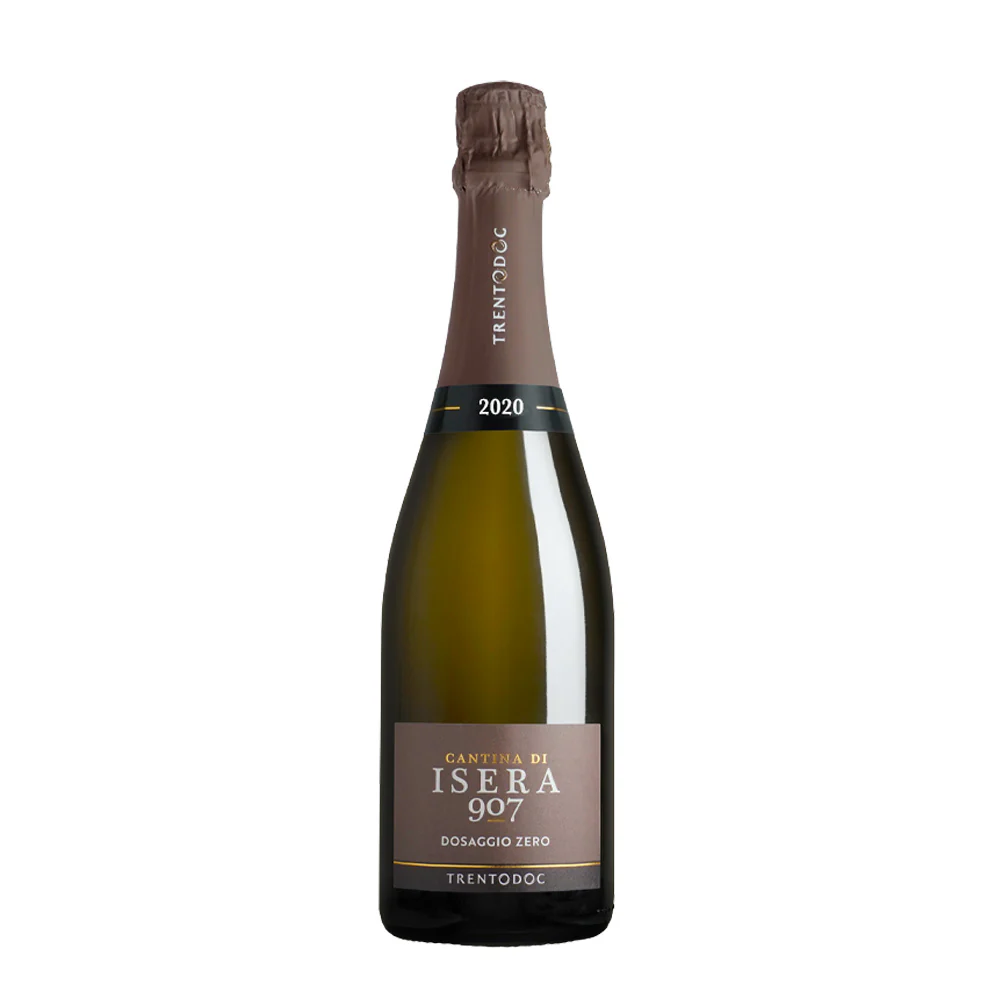 Spumante Cantina d'Isera 907 Trento Doc Dosaggio Zero Cl 75