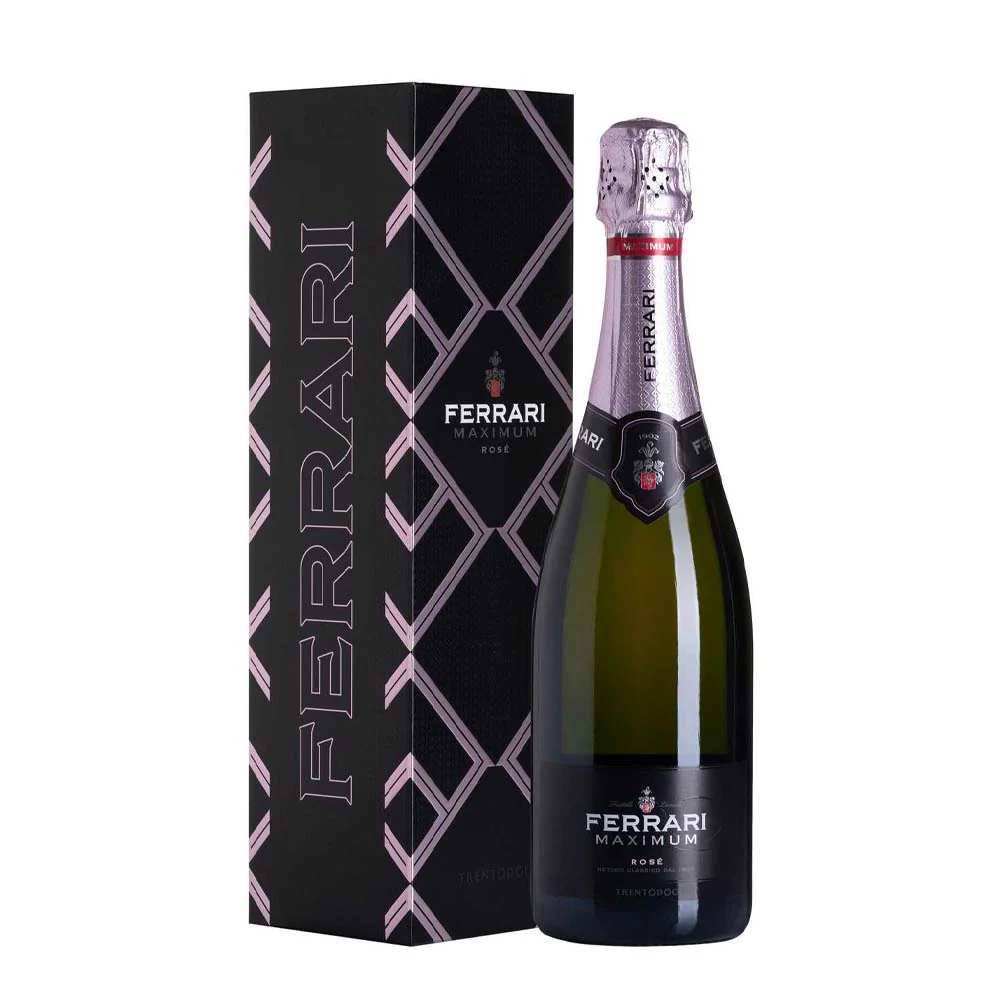 Spumante Ferrari Maximum Rosé Cl 75 Astucciato