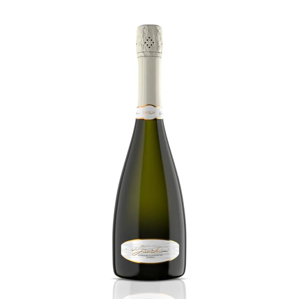 Spumante Li Duni Li Junchi Vermentino di Sardegna Doc Millesimato Extra Dry Cl 75