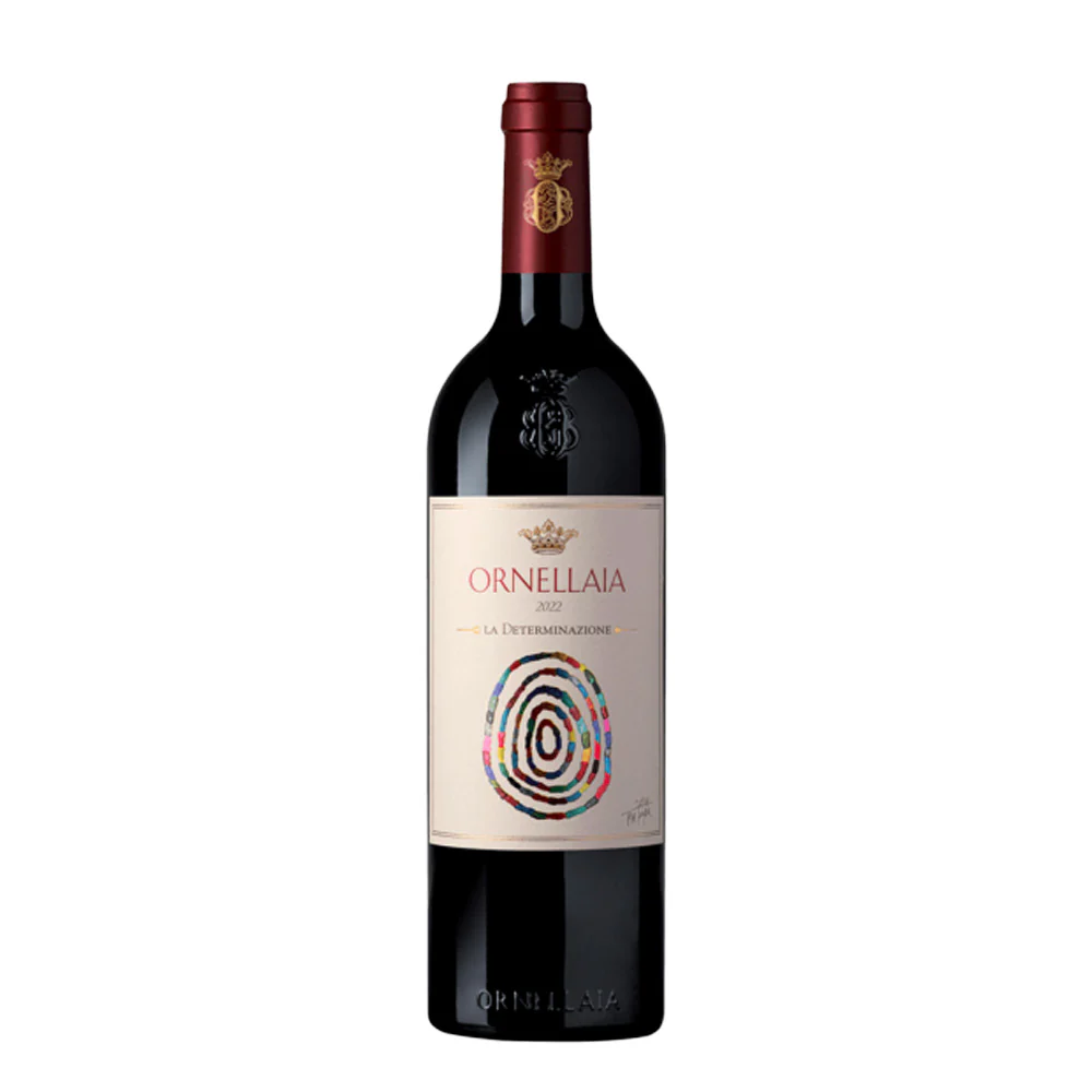 Vino Tenuta dell'Ornellaia Ornellaia La Determinazione Etichetta D'Artista Doc Cl 75 2022 Edizione Limitata